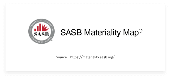 ASB Materiality Map