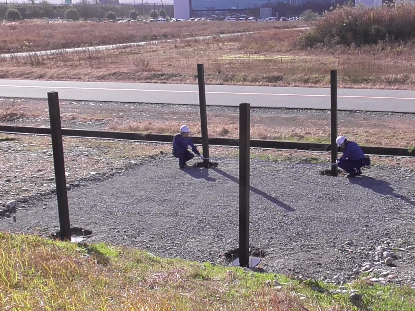 Installation Method for Reducing Workload During Carport Foundation Excavation